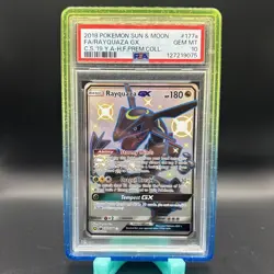 Pokemon Premium Collection Shiny Rayquaza 177a/168 Alternative Art Holo PSA 10 - Image 1