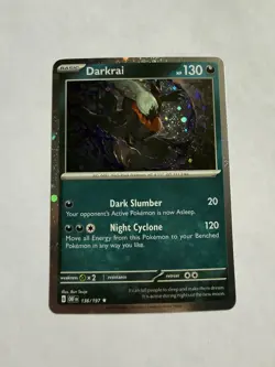 Darkrai Cosmos Holo 136/197 | Obsidian Flames | Pokemon TCG | Near Mint - Image 1