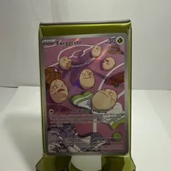 Pokemon Exeggcute Illustration Rare Holo SV08: Surging Sparks 192/191 30 HP Card - Image 1