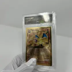 2021 Pokemon Celebrations UPC CHARIZARD GOLD METAL #4 PUREGRADEDX GEM MINT 10 - Image 4