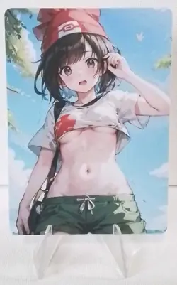 Selene Pokemon Lewd Anime Doujin Waifu Card AGC CCG - Image 1