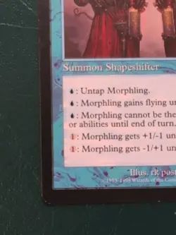 MTG Morphling English Edition Normal Card, Urza's Saga - Image 4