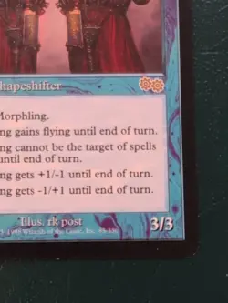 MTG Morphling English Edition Normal Card, Urza's Saga - Image 5