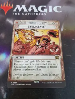 Mtg. 4x Skullcrack. Outlaws of Thunder Junction: Breaking News. Nm - Image 1