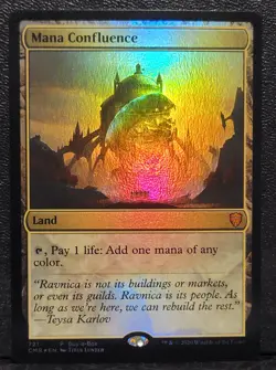 MTG Commander Legends Buy-a-box Promo Mana Confluence 721 Foil Alt Art LP-NM - Image 1