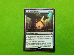 1x NM Foil The Great Henge Throne of Eldraine MTG Magic the Gathering - Image 1