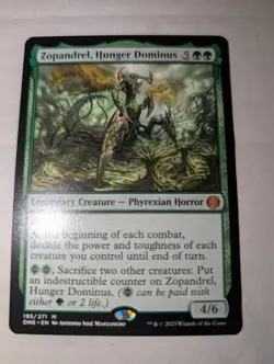 Zopandrel, Hunger Dominus - Phyrexia: All Will Be One - Magic: The Gathering - Image 1