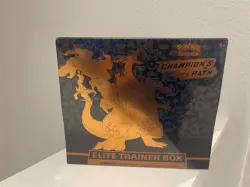 Pokemon TCG Champion’s Path Elite Trainer Box Factory Sealed ETB Mint New in Box - Image 1
