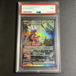 Pokemon Koraidon PSA 9 247/198 SVI IT Near Mint Rare Special Illustration IT - Image 1