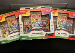Pokemon TCG First Partner Illustration Collection Series 1 Box SEALED. - Image 1