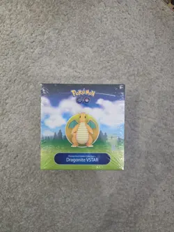 Pokemon TCG: Pokemon GO Dragonite VSTAR Premier Deck Holder Collection - 9 Packs 820650850790 - Image 1
