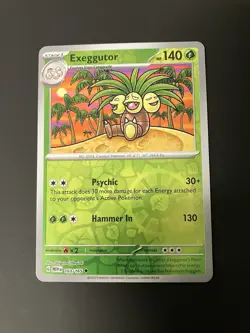 Pokemon TCG Sv: Scarlet & Violet 151 Exeggutor 103/165 - Reverse Holo - NM - Image 1