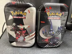 Pokemon TCG Black Bolt & White Flare Unova Mini Tins x 2 - Factory Sealed - Image 1