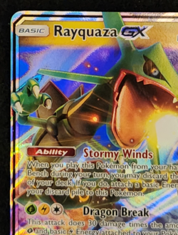 2018 Pokemon Celestial Storm Rayquaza GX #109/168 EX-NM - Image 2