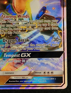 2018 Pokemon Celestial Storm Rayquaza GX #109/168 EX-NM - Image 4