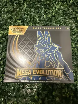 Pokemon Mega Evolution Elite Trainer Box Lucario - Image 1