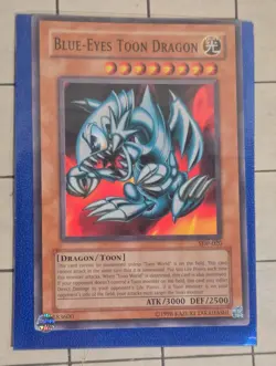 Yu-Gi-Oh! Blue-Eyes Toon Dragon Super Rare SDP-020 Unlimited Edition 1996 - Image 1