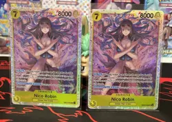 One Piece CCG Nico Robin EB03-055 SR X 2 - Image 1
