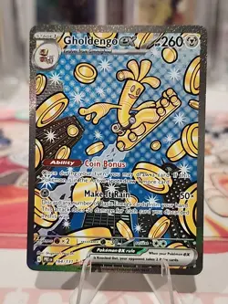 Gholdengo ex - 164/131 - SIR - Prismatic Evolutions - Pokemon Card - NM/M - Image 2