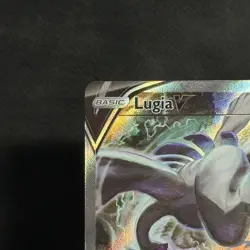 🌑 LUGIA V 🌑 186/195 ALTERNATE FULL ART SWSH12 SILVER TEMPEST POKEMON CARD - Image 2