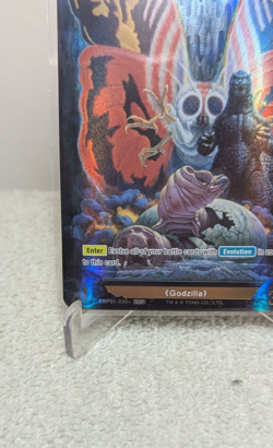 Godzilla (1992) EBP01-036+ SSP Short Print Foil Godzilla vs Godzilla Card Game - Image 3