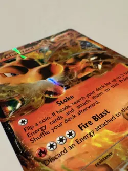 Pokemon TCG Charizard EX XY29 Promo Card MP - Image 3