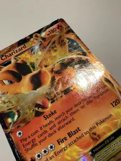 Pokemon TCG Charizard EX XY29 Promo Card MP - Image 5