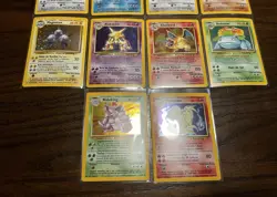Portuguese Base Set Pokemon Card Lot Heavy - Mod Play - Image 4
