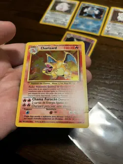 Portuguese Base Set Pokemon Card Lot Heavy - Mod Play - Image 5