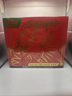 Pokemon TCG Scarlet & Violet Base Set Elite Trainer Box ETB Koraidon New Sealed - Image 1