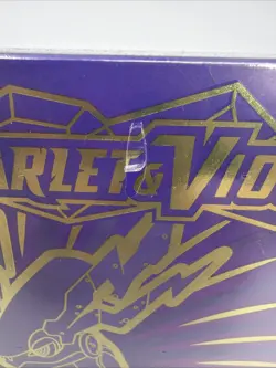Pokemon Scarlet & Violet Base Miraidon Purple Elite Trainer Box Read Description - Image 2