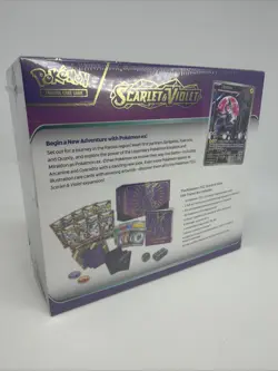 Pokemon Scarlet & Violet Base Miraidon Purple Elite Trainer Box Read Description - Image 5