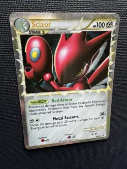 Scizor Prime 84/90 - HGSS3: Undaunted Ultra Rare Holo Pokemon 2010 LP - Image 3