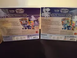Pokemon Chilling Reign Elite Trainer Box (ETB) Sealed Set of 2 - Image 2