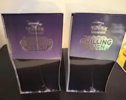 Pokemon Chilling Reign Elite Trainer Box (ETB) Sealed Set of 2 - Image 3