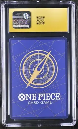 CGC Pristine 10 Monkey D. Luffy Op01-024 Alternate Art Parallel One Piece - Image 2