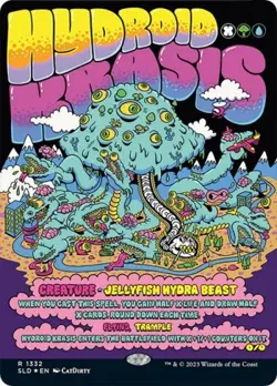 MTG English Hydroid Krasis NM Foil Secret Lair - Image 1