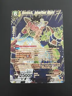 Dragon Ball Super Card Game Bardock Inherited Might BT18-107 SPR - Image 1