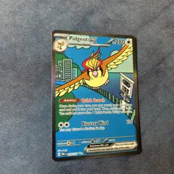 Pokemon TCG Pidgeot EX 225/197 Obsidian Flames Special Illustration Rare Card - Image 2