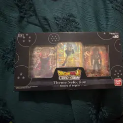 Bandai Dragon Ball Super Card Game Selection History of Vegeta Box TS02 English - Image 1