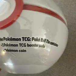 Pokemon TCG PokeBall Tin Brand New Factory Sealed [Premier PokeBall] - Image 3