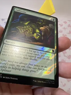 Cultivate (Surge Foil) Commander: Teenage Mutant Ninja Turtles Foil - Image 2