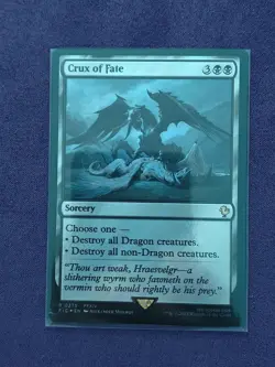 Crux of Fate (Surge Foil) #275 (NM) Final Fantasy FIC Magic MTG - Image 1