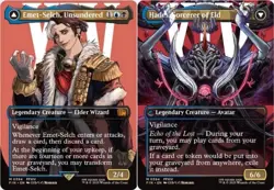 [1x] Emet-Selch, Unsundered // Hades, Sorcerer of Eld - Foil - Borderless Near M - Image 1