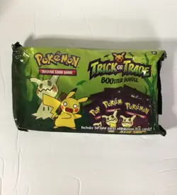Pokemon TCG 2023 Trick Or Treat Booster Bundle 50 Pk Halloween Edition Cards - Image 1