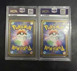 SET 2 PSA 10 Japanese Pokemon Deerling 073/071 Sawsbuck 074/071 AR sv5M 2024 - Image 2