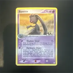 Pokemon Banette EX Hidden Legends Rare 7/101 70 HP Stage 1 Shadow Steal - Image 1