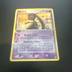 Pokemon Banette EX Hidden Legends Rare 7/101 70 HP Stage 1 Shadow Steal - Image 2