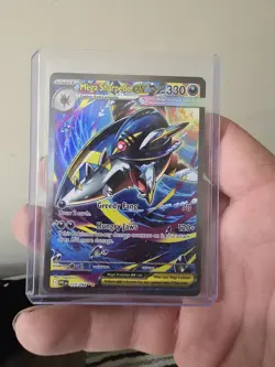 Pokemon Mega Sharpedo EX 127/094 Phantasmal Flames Holo - Image 1