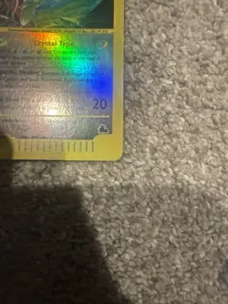 Pokemon TCG Celebi 145/144 Skyridge Reverse Holo Secret Rare Basic Psychic 60 HP - Image 5